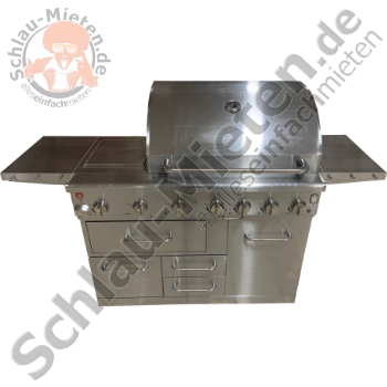 Professional Gasgrill Edelstahl mieten