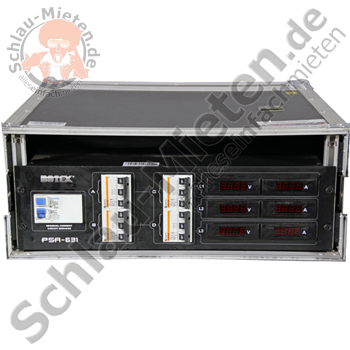 CEE 63A Verteilerkasten 19" digital mieten