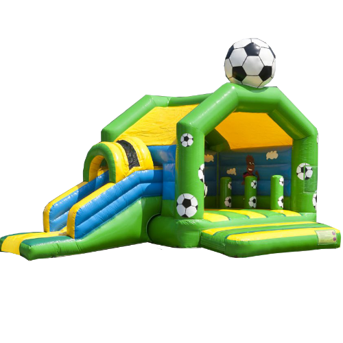 Hüpfburg Fußball Multiplay mieten bei Crypton Event GmbH (GF Jörg Cziesla)