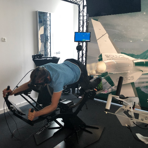 Virtual Reality Simulator Icaros mieten bei Crypton Event GmbH (GF Jörg Cziesla)