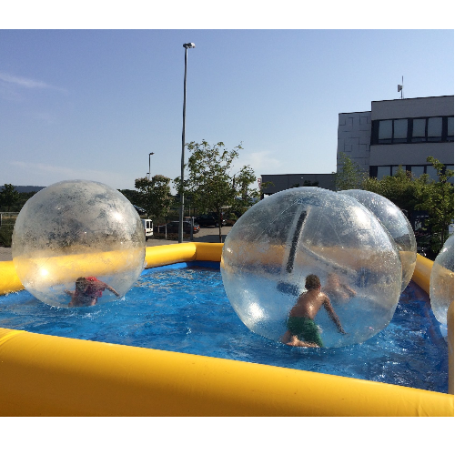 Wasserlaufbälle mit Pool mieten bei Crypton Event GmbH (GF Jörg Cziesla)