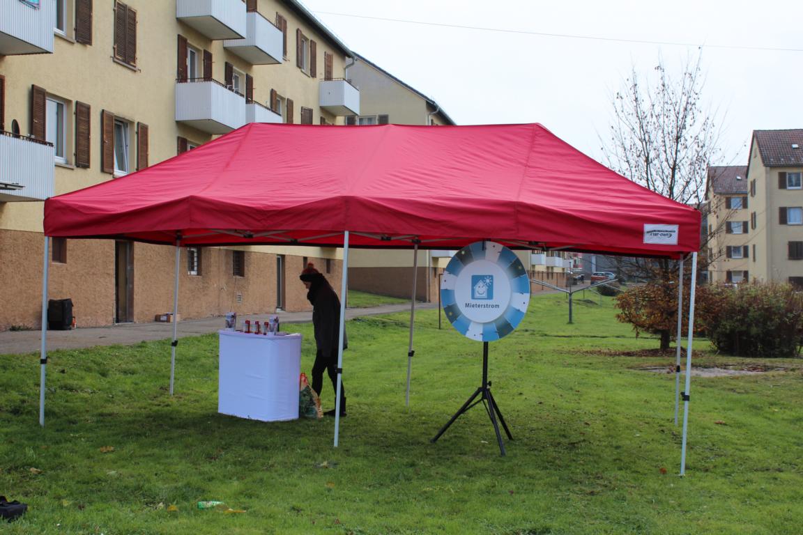 Schnellfaltzelt eco 3m X 6m preis pro Nutzungstag mieten
