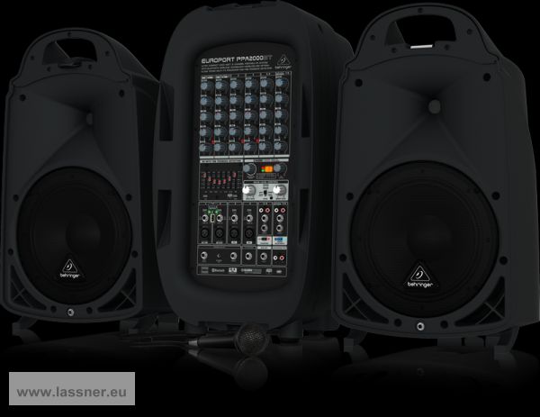 mobile Musikanlage 2000W Preis pro Nutzungstag mieten