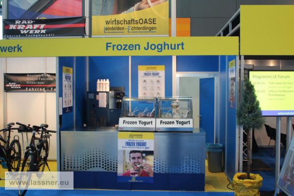Frozen Yoghurt Messe Catering Preis pro Nutzungstag mieten