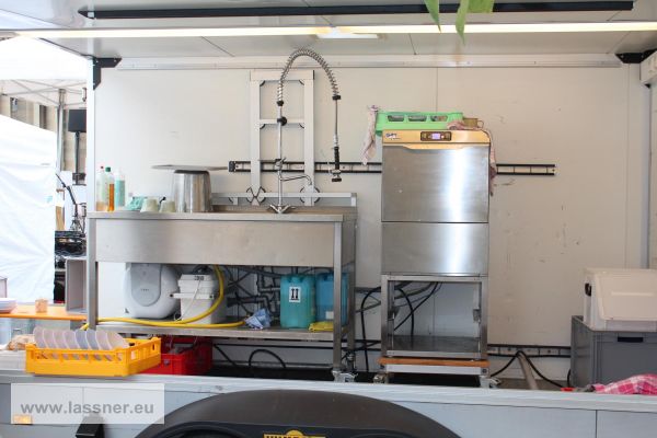 Geschirrmobil / Spülmobil Preis pro Nutzungstag mieten