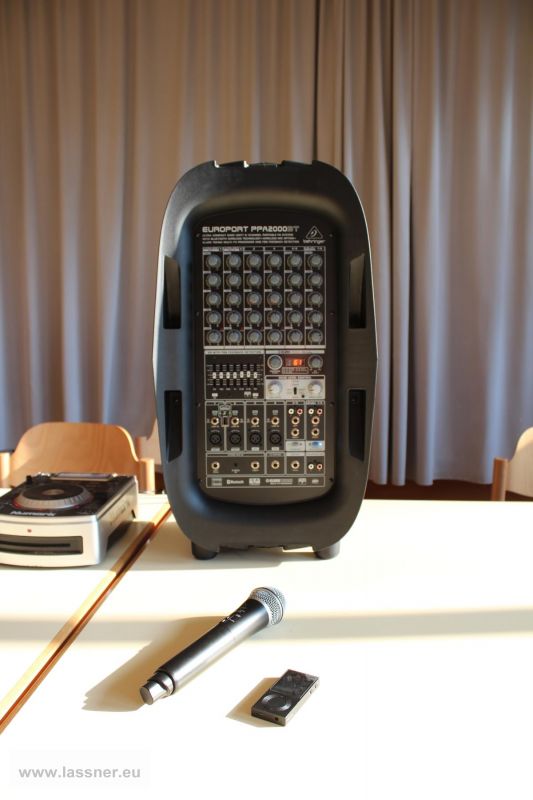 Behringer Funkmikrofon Preis pro Nutzungstag mieten