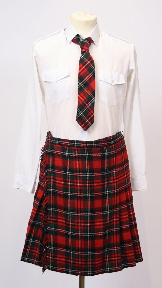 Schotte Outfit (Rock und Krawatte) mieten