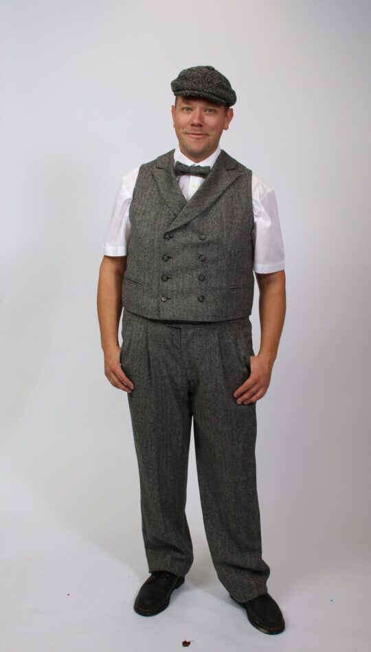 20er Jahre Outfit – Herren – Peaky Blinder – Fischgrat mieten