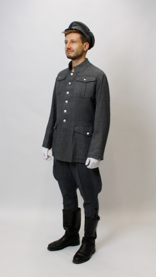 Chauffeur – 20er-30er Jahre Outfit – Herren (Jacke und Kappe) mieten