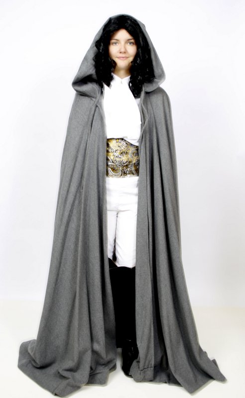 Halloween Outfit (Cape, Schärpe und Jabot) mieten