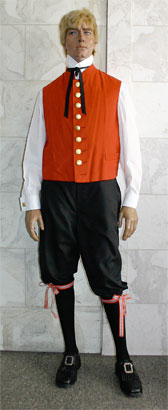 Schwedische Tracht (Weste, Hemd, Kniebundhose und Kniestrümpfe) mieten