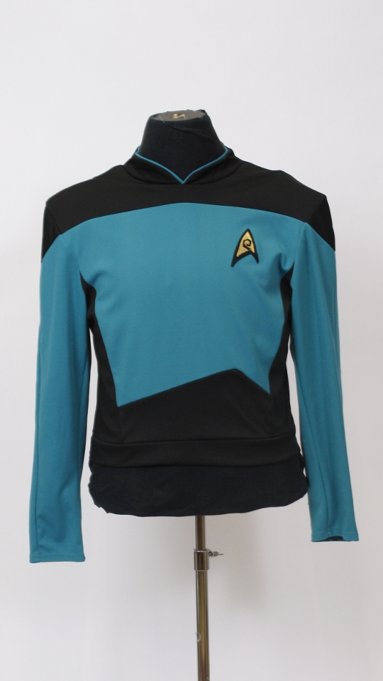Star Trek – Raumschiff Enterprise – Türkis (Hemd und Brosche) mieten