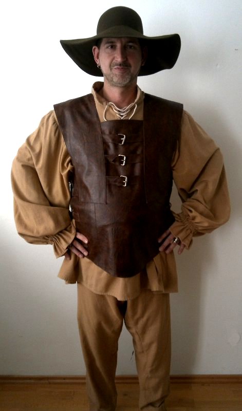 Sancho Panza Outfit (Weste und Hut) mieten