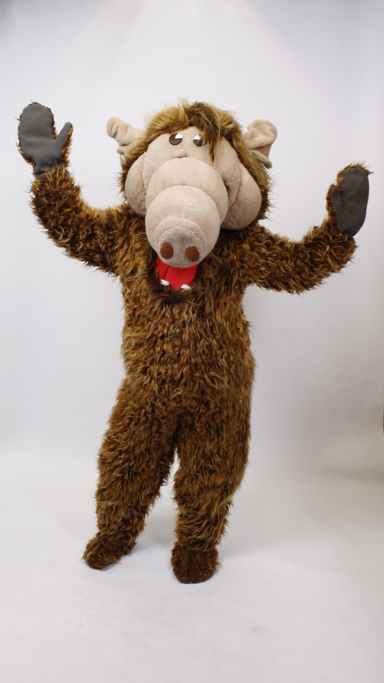 Alf Outfit (Overall, Kopf, Gamaschen und Handschuhe) mieten