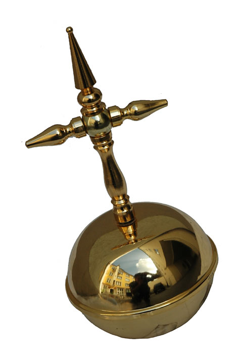 Reichsapfel – Herrschaftszeichen – Accessoires (Reichsapfel) mieten