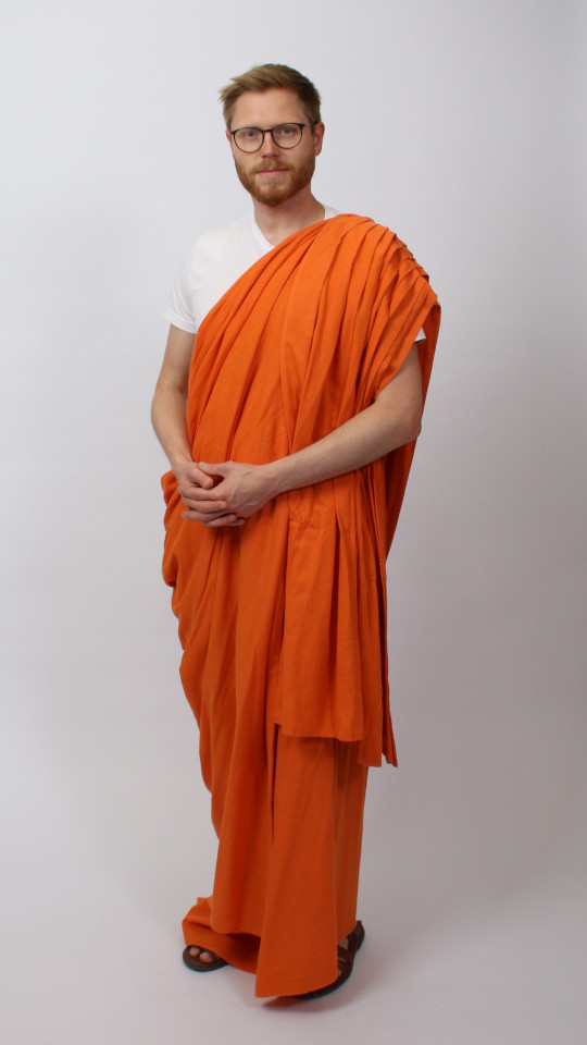 Dalai Lama Outfit – Orange (Kutte) mieten