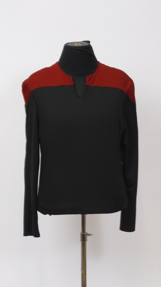 Star Trek – Raumschiff Enterprise – Rot-Schwarz (Hemd und Brosche) mieten
