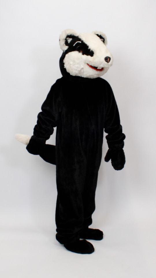 Marder Outfit (Overall, Kopf, Gamaschen und Handschuhe) mieten