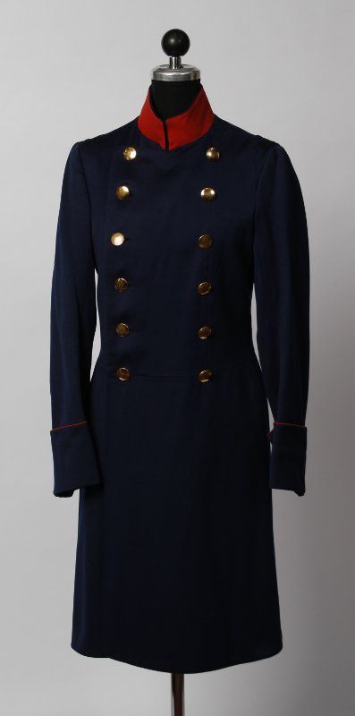 Uniform – Mantel Blau (Uniformmantel und Schirmmütze) mieten