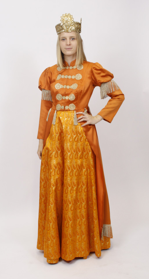 Orientalische Prinzessin – Indisch (Mantel, Rock und Krone) mieten