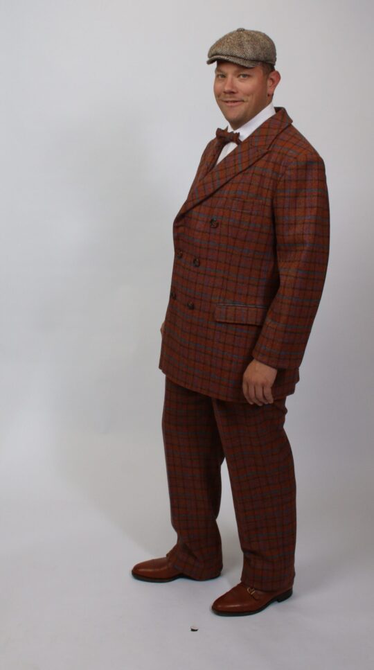 20er Jahre Outfit – Herren – kariert mieten