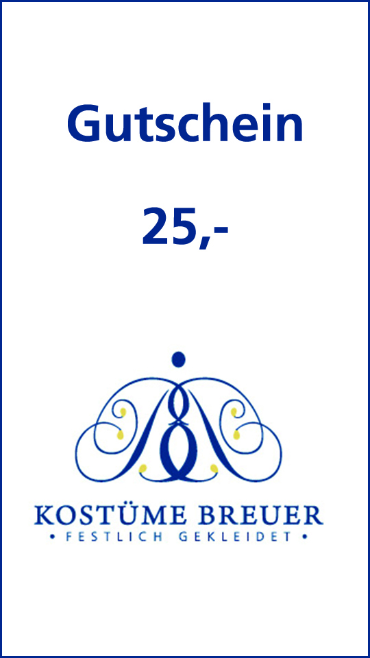 Gutschein 25 Euro mieten