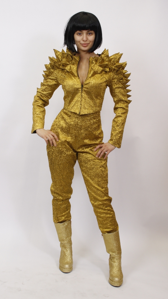 Drachen – Fantasy – Science Fiction Outfit (Jacke und Hose) mieten