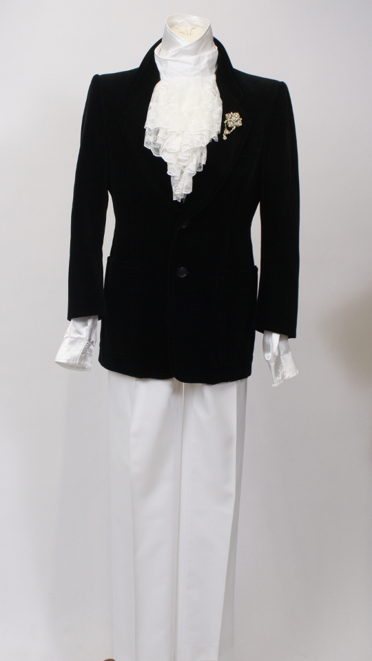 Studio 54 – 70er Jahre Outfit (Jacke, Hose und Jabot) mieten