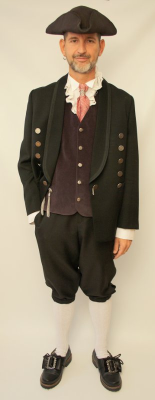 Appenzeller – Schweizer Tracht (Jacke, Weste, Hemd, Kniebundhose, Hut, Krawatte, Strümpfe,