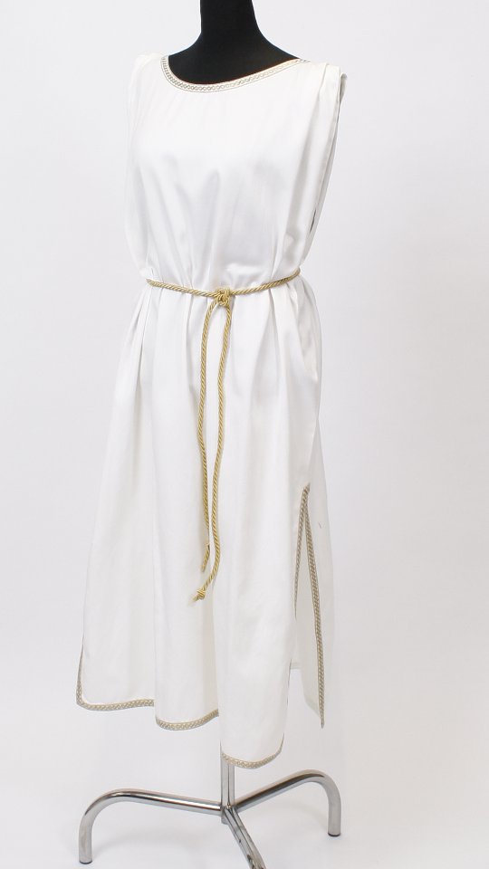 Römerin – Griechin Outfit (Toga und Kordel) mieten