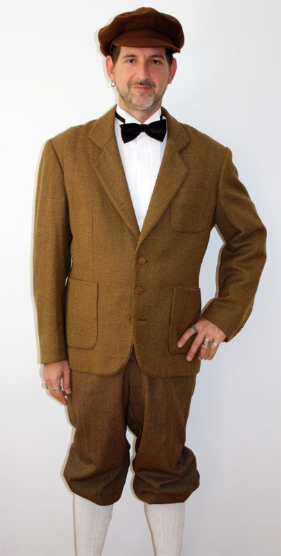 20er – 30er Jahre Outfit (Weste und Schiebermütze) mieten