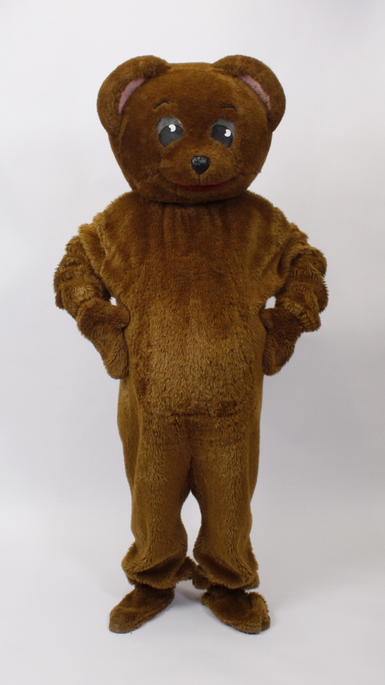 Teddybär Outfit (Overall, Kopf, Gamaschen und Handschuhe) mieten