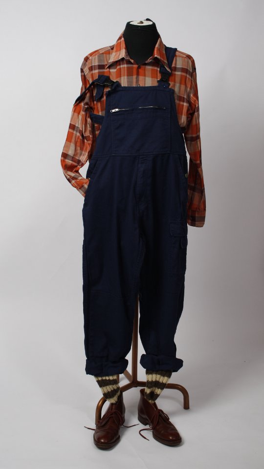 Karlsson vom Dach Outfit (Hemd und Latzhose) mieten