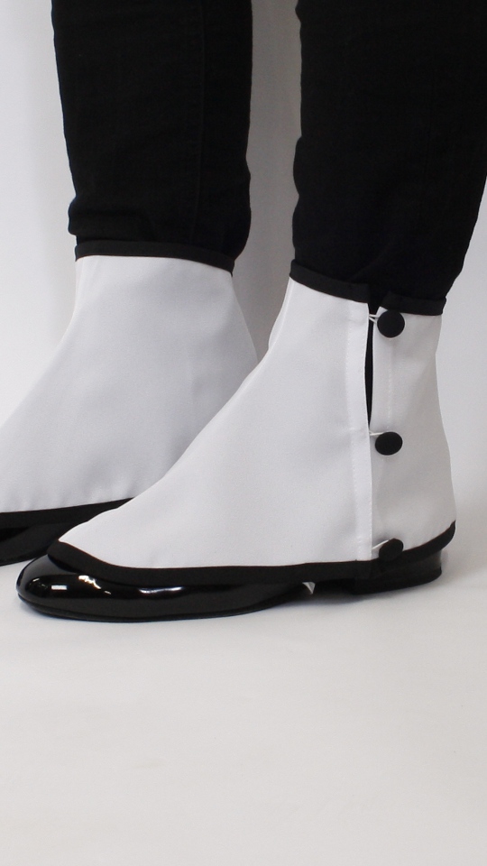 Gamaschen 20er Jahre – Accessoires – -Schwarz-Weiß (Gamaschen) mieten