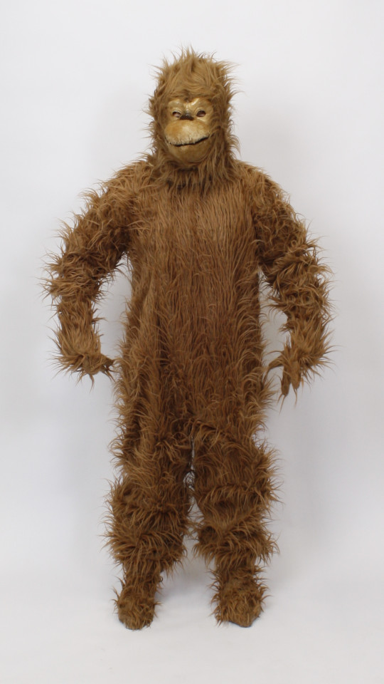 Affe – Oran Utan Outfit (Overall, Maske, Gamaschen und Handschuhe) mieten