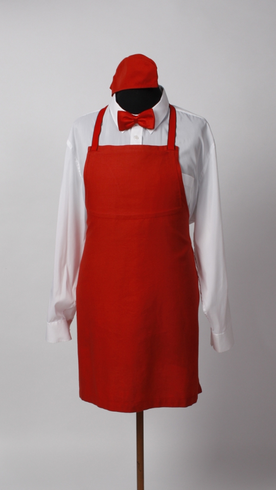 Eismann Outfit (Schürze, Schiffchen und Fliege) mieten
