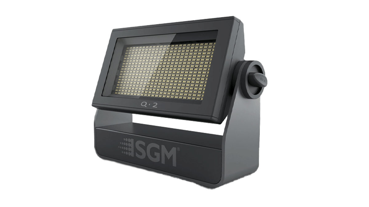 SGM – Q-2 Outdoor Flächenfluter LED 110° 864 Power RGBW LED’s | Strobo mieten