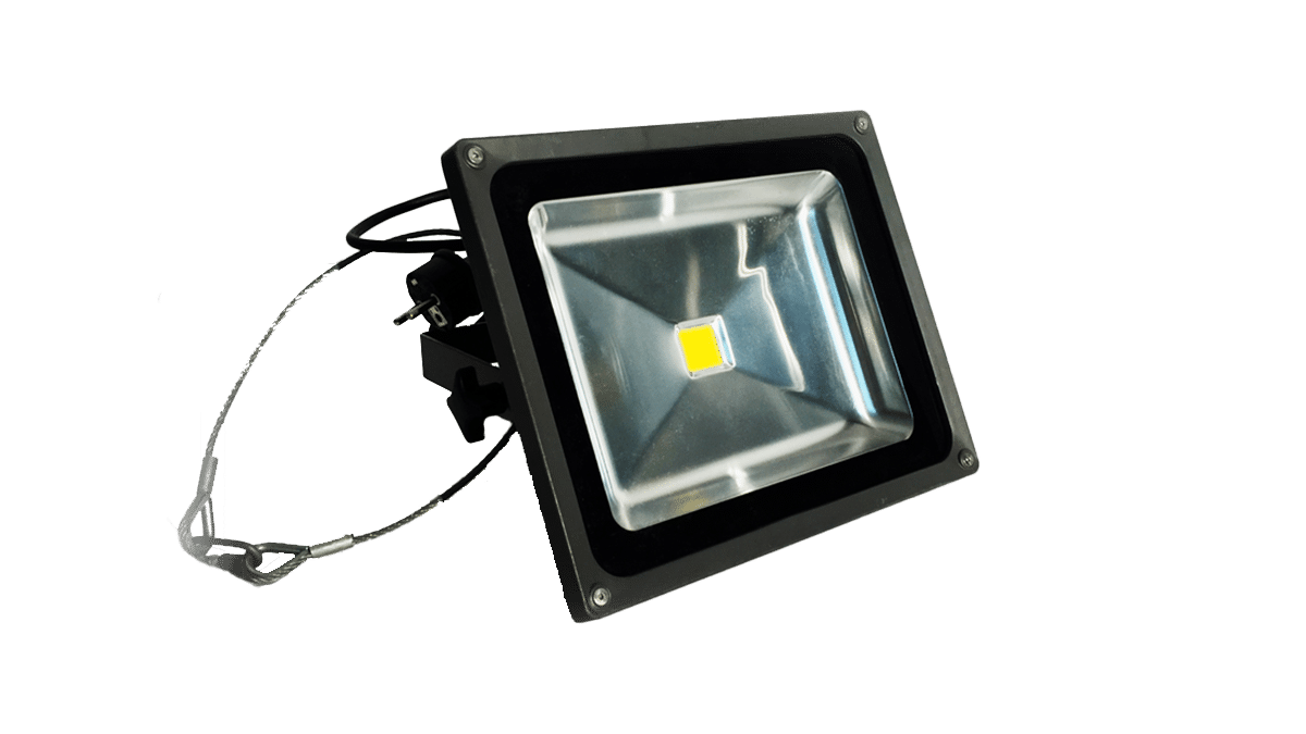Kapego – LED Outdoorfluter 50W warmweiß mieten