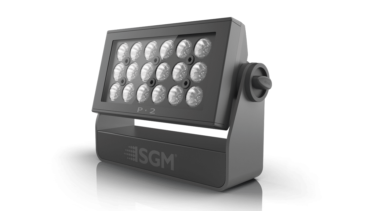 SGM – P-2 Outdoor Fluter LED 43° 18x10W High Power RGBW Multicolor LED mieten