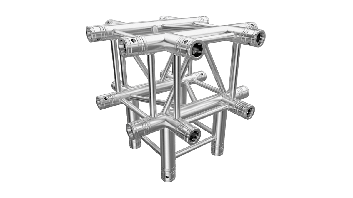 Global Truss – F34 Ecke 5-Weg C55 mit Abgang mieten