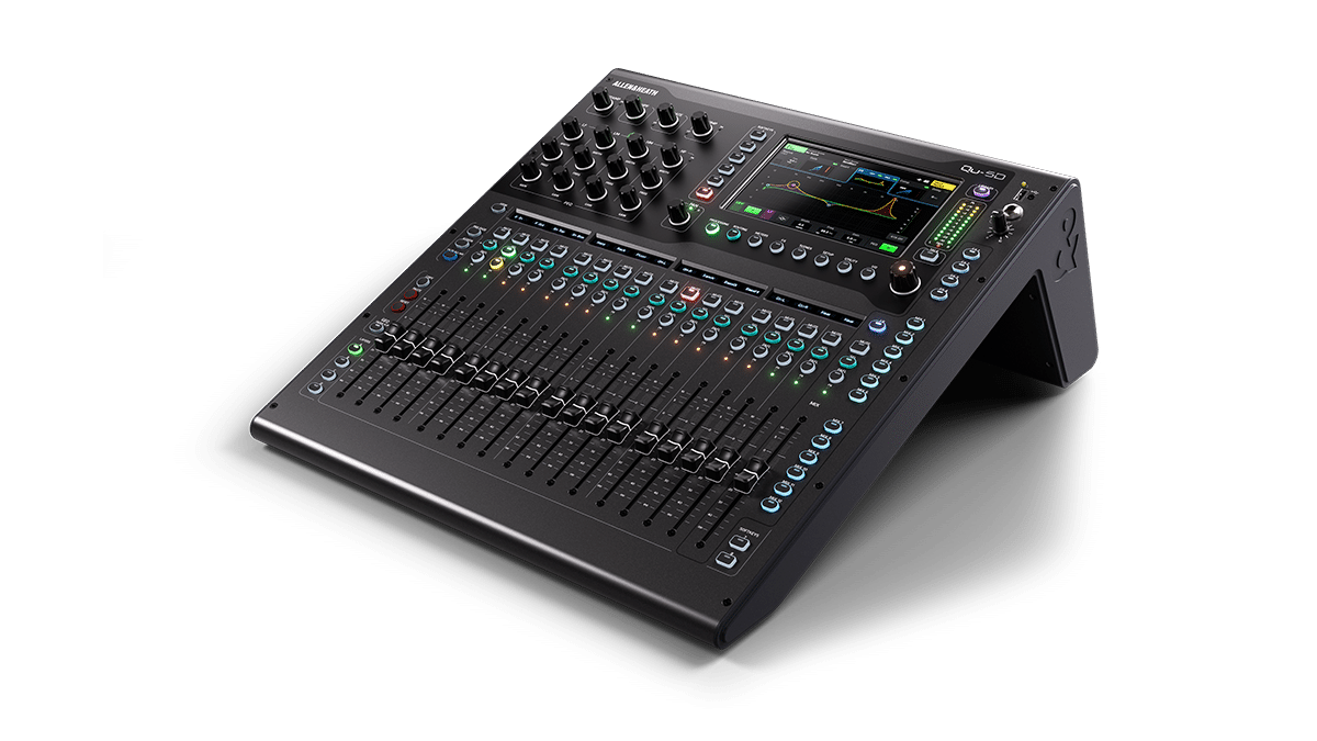 Allen & Heath – QU-5D | IN: 16x Kombi, OUT: 12x XLR 3pol, USB, Dante mieten