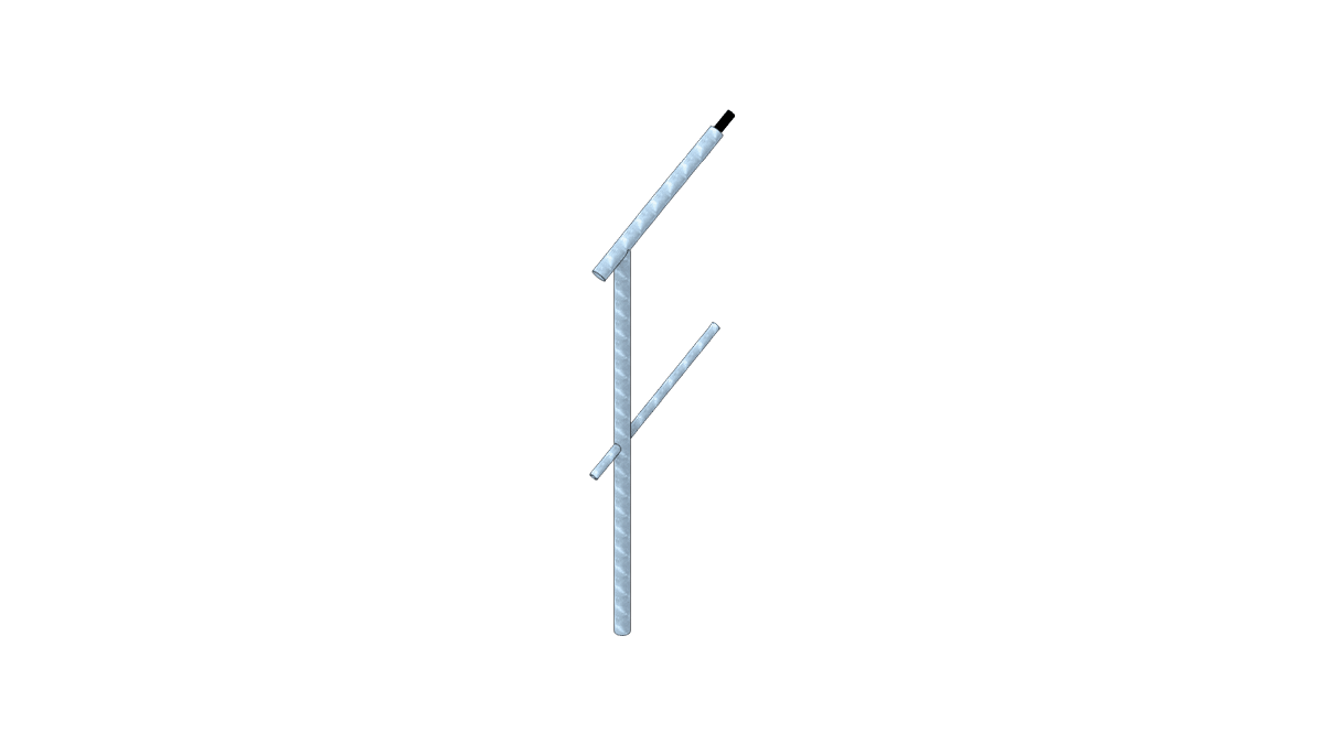 nivtec – Sicherheitsgeländer Treppe, H: 100 cm, Mittelstück mieten