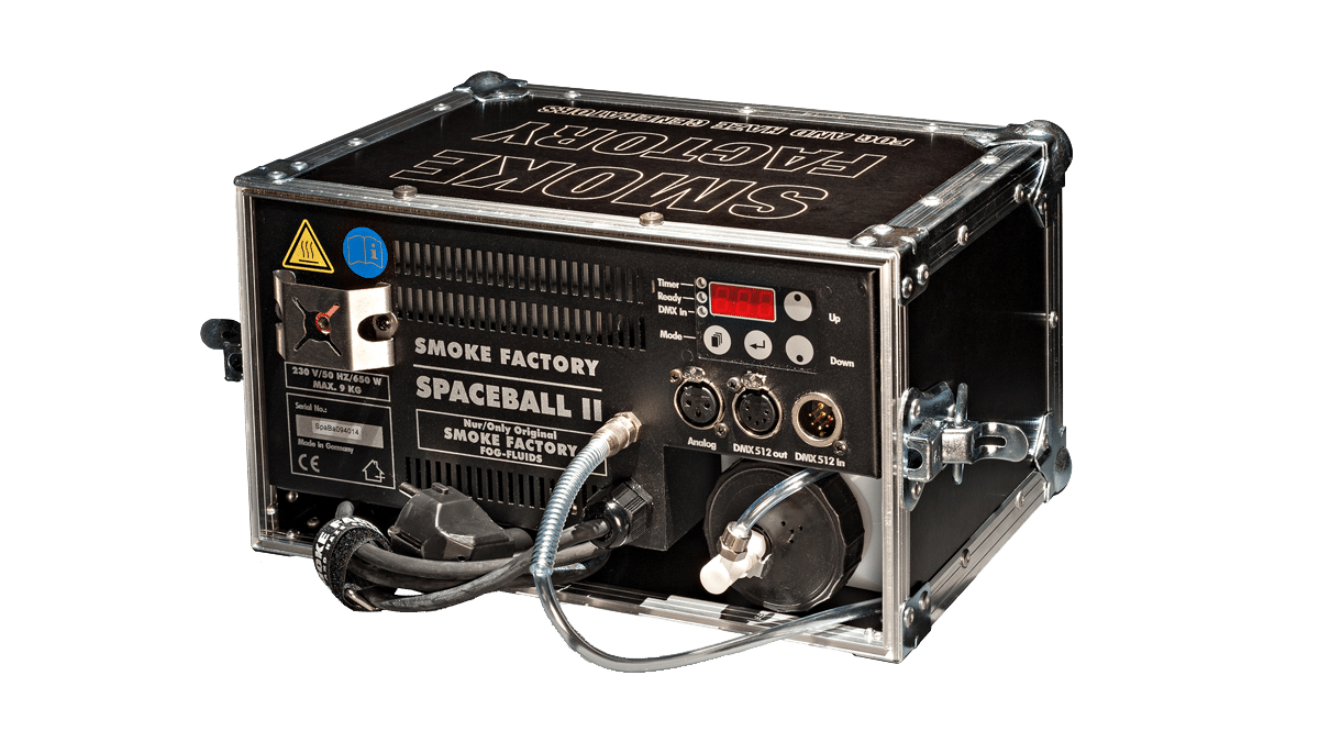 Smoke Factory – Spaceball II Nebelmaschine im Case mieten