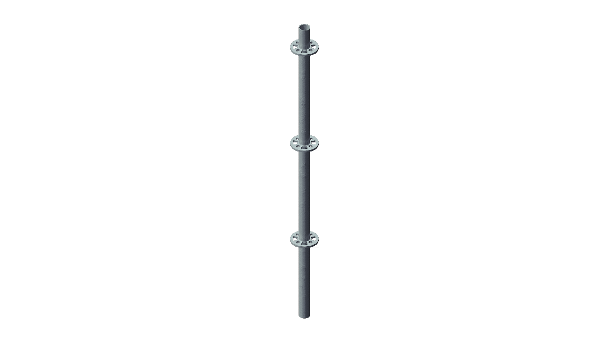Layher – Stiel 1,5m ohne Rohrverbinder mieten