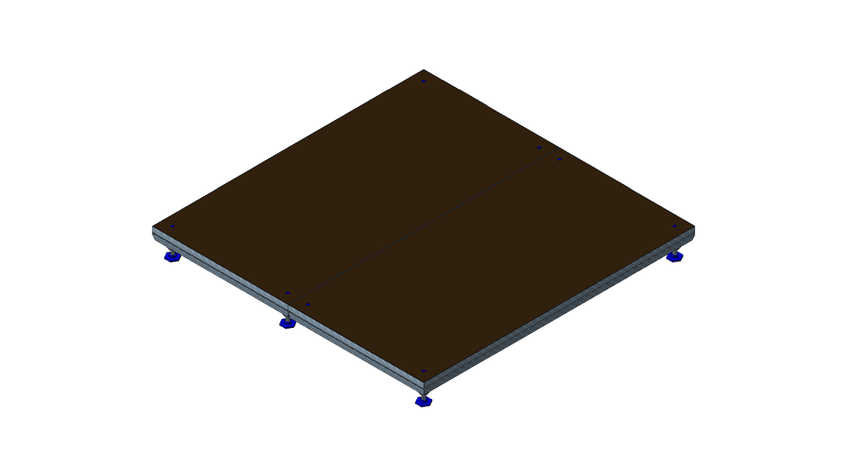 Bühne 2m x 2m x 0,20m Höhe mieten