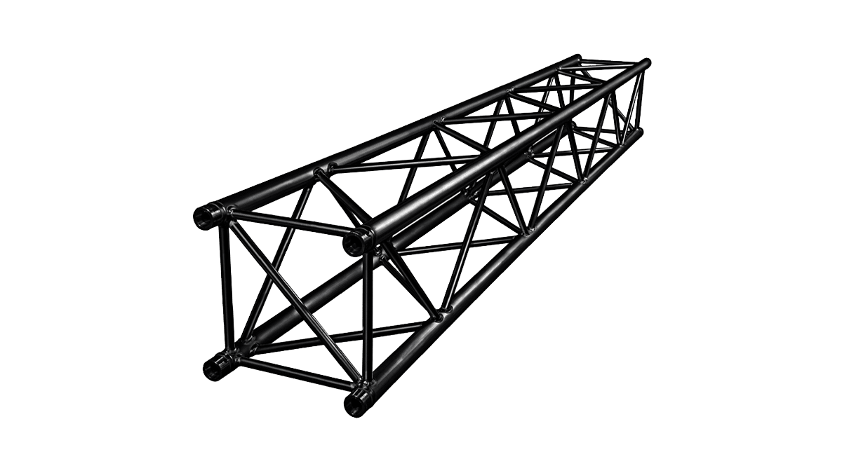 Prolyte – H40V-PC Traverse, 3m, P,schwarz, 40cm, 48x3mm, mit Konusverbinder mieten