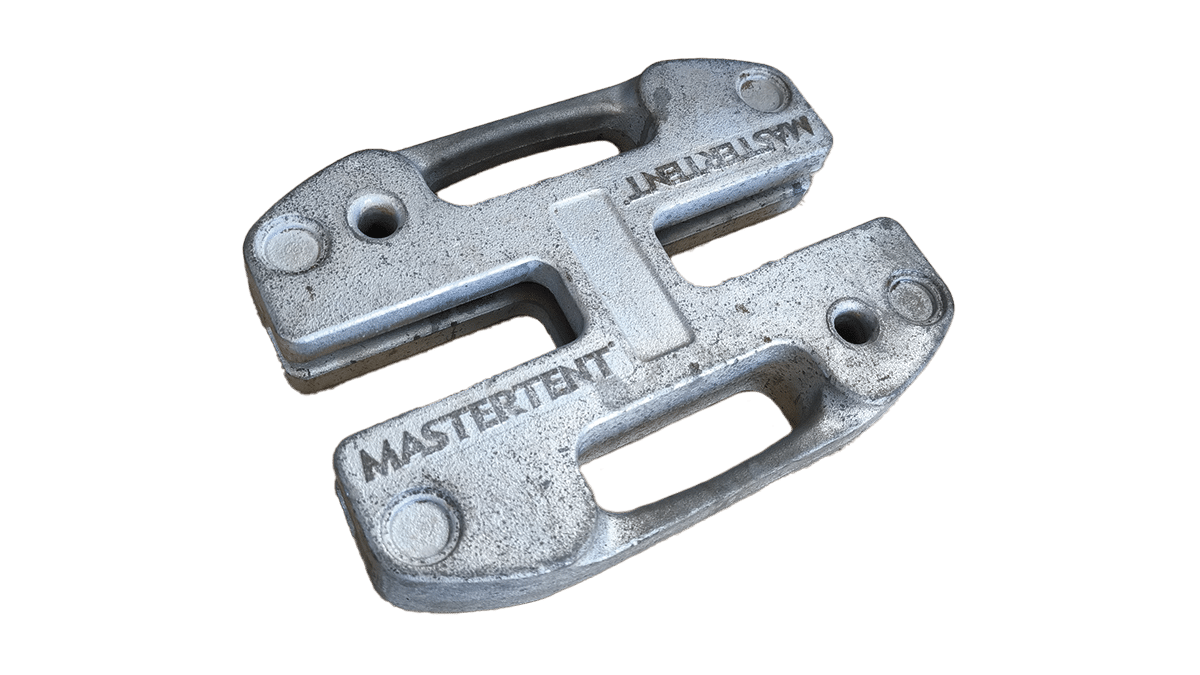 Master Tent – Bodenplatte 14 kg mieten