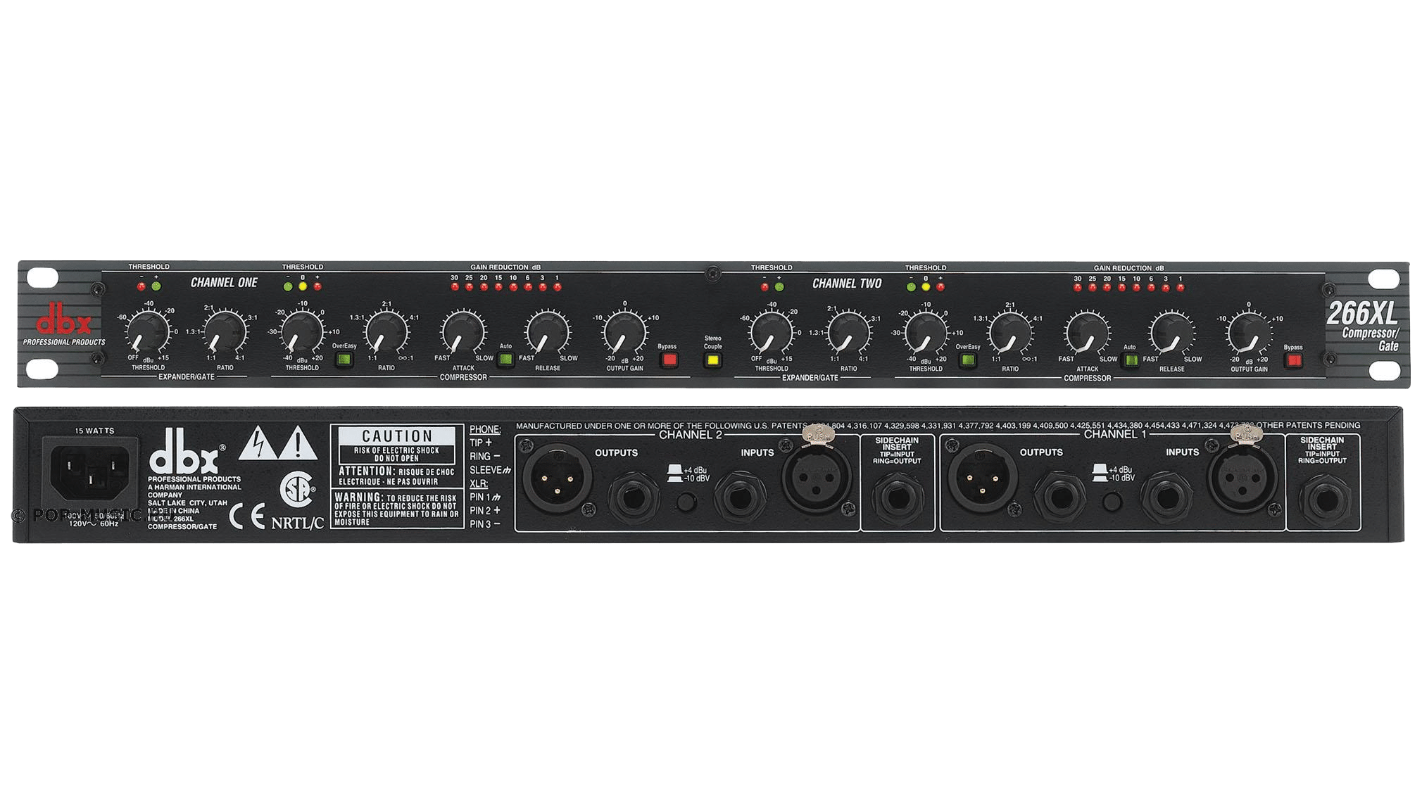 DBX – 266 XL Compressor mieten bei Tecstage