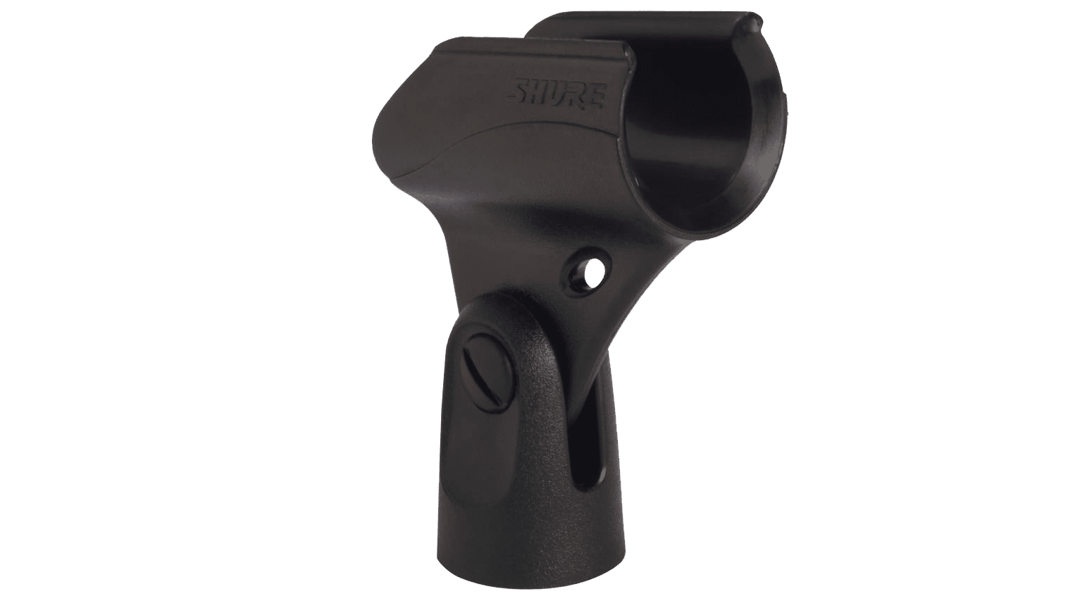 Shure – Mikrofon Klammer Schwarz | A25D für SM57/SM58 mieten
