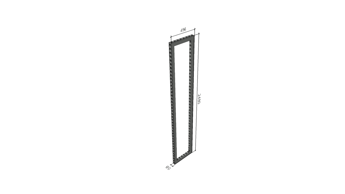 Aluvision – Omni-55 A3 Rahmen 0496*2480 A mieten
